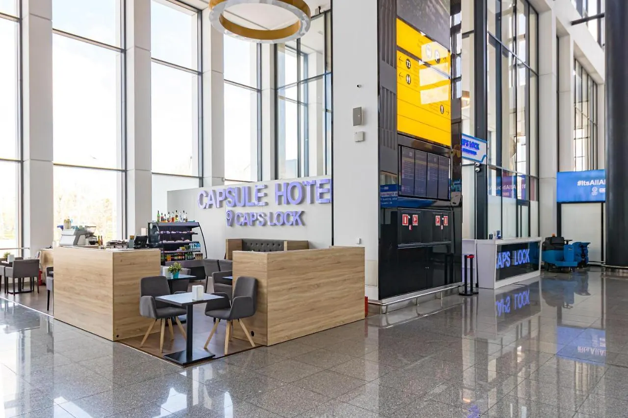 Caps Lock Airport Hotel Astana Kapselhotel